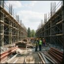 На Монастырском наволоке возобновились работы на заброшенной стройке